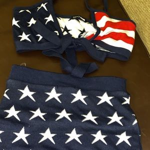 PATRIOT FASHION NOVA 2-PIECE SET